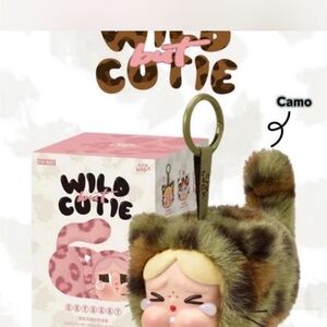 Wild Cutie Camo Keychain